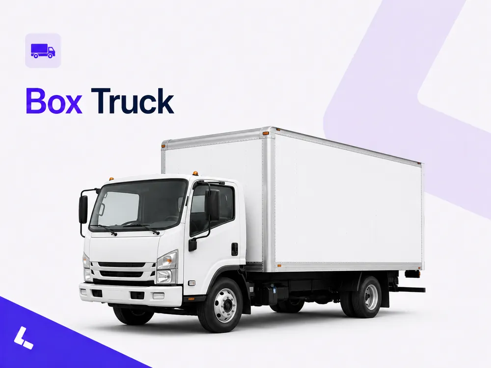 Box Truck Lorry vehicle type